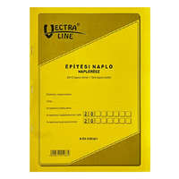 VECTRA-LINE Nyomtatvány építési napló VECTRA-LINE A/4 25x3 álló pótlapokkal
