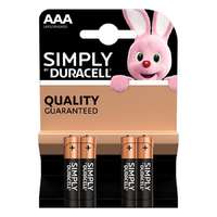 DURACELL Elem mikro DURACELL Basic MN2400 AAA 4-es