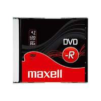 MAXELL Írható DVD-R MAXELL 4,7GB slim tok