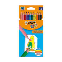 BIC Színes ceruza BIC Kids Tropicolors hatszögletű 12 db/készlet