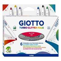 GIOTTO Filctoll GIOTTO Turbo maxi csillámos 6 db/készlet