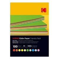KODAK Fotópapír színes KODAK A/4 vegyes színek 80g 100 ív/csomag
