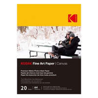 KODAK Fotópapír KODAK Fine Art Canvas A/4 230g 20 ív/csomag