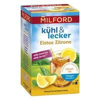MILFORD Fekete tea MILFORD Kühl & Lecker Ice Tea Citrom 20 filter/doboz