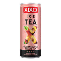 XIXO Üdítőital szénsavmentes XIXO Ice Tea Őszibarack Zero 0,25L