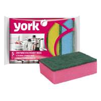 YORK Mosogatószivacs YORK maxi 16x7x10 cm 5 db/csomag