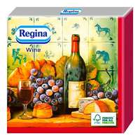 REGINA Szalvéta REGINA Wine Red 3 rétegű 33x33 cm 15 darabos