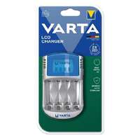 VARTA Akkumulátor töltő VARTA LCD-s + 12 V USB