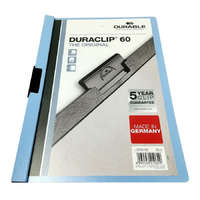 DURABLE Klipmappa Durable Duraclip A/4 60 lapig kék