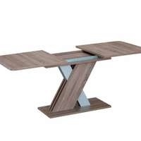 Unic spot Exel bővíthető asztal Trufel tölgy – alumínium szürke