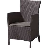 Keter Iowa/Montana Polyrattan Kerti Fotel – Barna