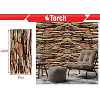 RCKING Öntapadós Torch Terméskő Mintás Vinyl tapéta Termés Kő