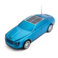 King Új Nagy Bentley - stílusú Bluetooth Napelemes Solar Hangszóró – Minőségi Hangélmény Mélynyomó F98 mobiltelefonhoz és Bluetooth-eszközhöz Tökéletes Ajándék Férfinak