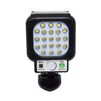 King Kültéri solar LED lámpa – mozgásérzékelővel / 21 db extra fényes LED (JX-955B)