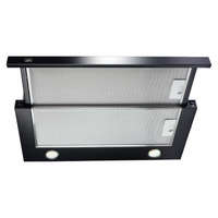 SLX SLX ST 60 B/2 beépíthető fekete teleszkópos konyhai elszívó