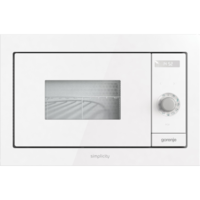 Gorenje Gorenje BM235G1SYW fehér beépíthető grilles mikrohullámú sütő, 59.5x35.1x39 cm