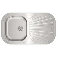 Teka Teka Stylo 1B 1D 10107018 mosogatótálca,fényes inox,83x48.5cm