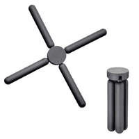 Westmark Westmark 15632270 edényalátét, összecsukható, 22 cm átmérővel, 200 °C-ig hőálló, szilikon