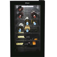 Candy Candy CWC 021 MDH/N borhűtő, 21 palack, 6+1 polc fekete