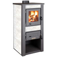 Pro Termo Pro-Termo Alpina boiler 24 fehér vízteres csempés 24 kW kandalló