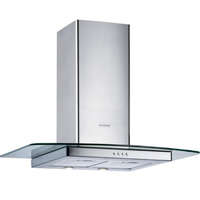 Silver Line SILVERLINE 3110 MIDNIGHT 90cm INOX fali kürtös elszívó edzett sík üvegernyővel 3110.9.652.01