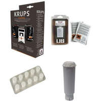 Krups Krups XS530010 karbantartó készlet vízkőtelenítő, tisztító zsírtalanító tabletta szűrő betét