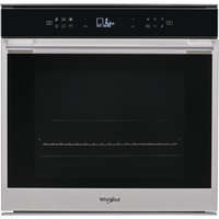 Whirlpool Whirlpool W7 OM4 4S1 P pirolitikus beépíthető sütő inox szegély, fekete full üveg,