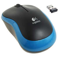 Logitech Logitech M185 BLUE vezeték nélküli egér 910-002239
