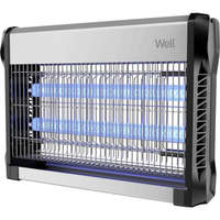 Well Well REP-MOSQ-03AM-WL Elektromos rovarcsapda, függeszthető, dupla fénycső UW 20W könnyedén kiüríthető rovartálcával