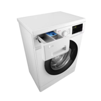LG LG F2J3WSBWE keskeny Inverter Direct Drive™ elöltöltős mosógép 6,5Kg gőz funkció, 60x44x85cm