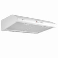 Silver Line Silverline LYKIA 1201 60cm szabadonálló fehér 2 motoros elszívó üveglap nélkül