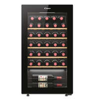 Candy Candy CWC034 borhűtő,34palack kapacitás, LED világítás,Wi-Fi, 47.5x45.6x85 cm