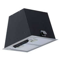 Cata Cata GL-45 X/C LED inox felső szekrénybe,kürtőbe építhető konyhai elszívó, 49.2x27.7x28 cm
