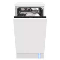 Amica Amica DIM42E6TBqD teljesen beépíthető mosogatógép, 10 teríték, inverter motor, 44.8x55x81.5 cm