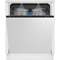 BEKO Beko BDIN38550C teljesen beépíthető mosogatógép, 15 teríték, 3 kosár, automatikus ajtónyitás, 59.8x55x81.8 cm