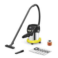 Kärcher Karcher KWD 3 S V-15/4/20 1.628-448.0 száraz és nedves porszívó, 1000W, fekete/inox szín