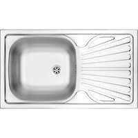 Deante Deante ZMU 3110 1 medencés mosogatótálca csepegtetővel, 43.5x76x15 cm, 5907650845737, dekor szín