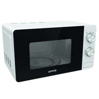 Gorenje Gorenje MO20E1W fehér mikrohullámú sütő 20l, 800W