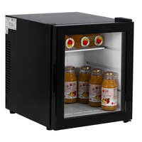 Adler Adler AD 8088 üvegajtós mini hűtőszekrény, fekete, 29L, 51x43x49 cm