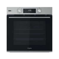 Whirlpool Whirlpool OMSK58RU1SX beépíthető sütő, pirolitikus és hidrolitikus tisztítás, 71L, 59.5x55.1x59.5 cm, nemesacél szín