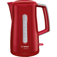 Bosch Bosch TWK3A014 vízforraló, 2400W, 1.7L, piros/világosszürke