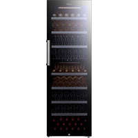 Tesla Tesla RW430M borhűtő, 193 palack, 430L, LED világítás, 59.5x70.5x184.5 cm, fekete üveg