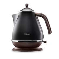Delonghi Delonghi KBOV 2001.BK Icona Vintage fekete-barna 1,7L-es vízforraló