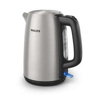 Philips Philips HD9351/90 Viva Collection 1.7 literes rozsdamentes acél vízforraló extra nagy méretű fedélnyitással