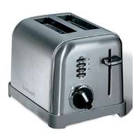 Cuisinart Cuisinart CPT160E inox többfunkciós kenyérpirító 2 szeletes Inox pirító