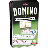 Tactic Domino Dupla 6-os szett fém dobozban