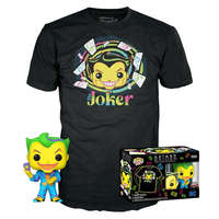 Funko Funko Pop! & Tee: DC Comics - Joker Blacklight figura és póló (S)
