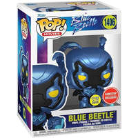 Funko Funko POP! Movies: Blue Beetle - Blue Beetle (Glows in the Dark) (Gamestop Exclusive) figura #1406