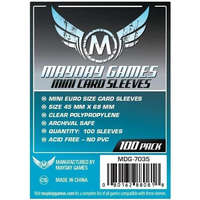 Mayday games Mayday Games Mini Euro méretű kártyavédő (100 db-os csomag) 45 mm x 68 mm