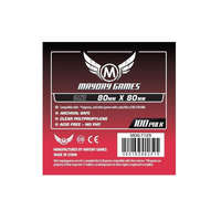 Mayday games Mayday Games Közepes négyzet kártyavédő 80 x 80 mm (100 db-os csomag)